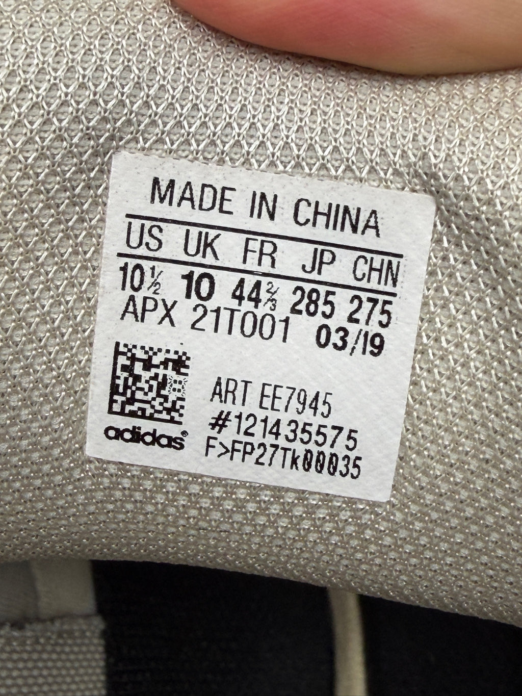 Ozweego Raf Simons Cream Metallic Silver