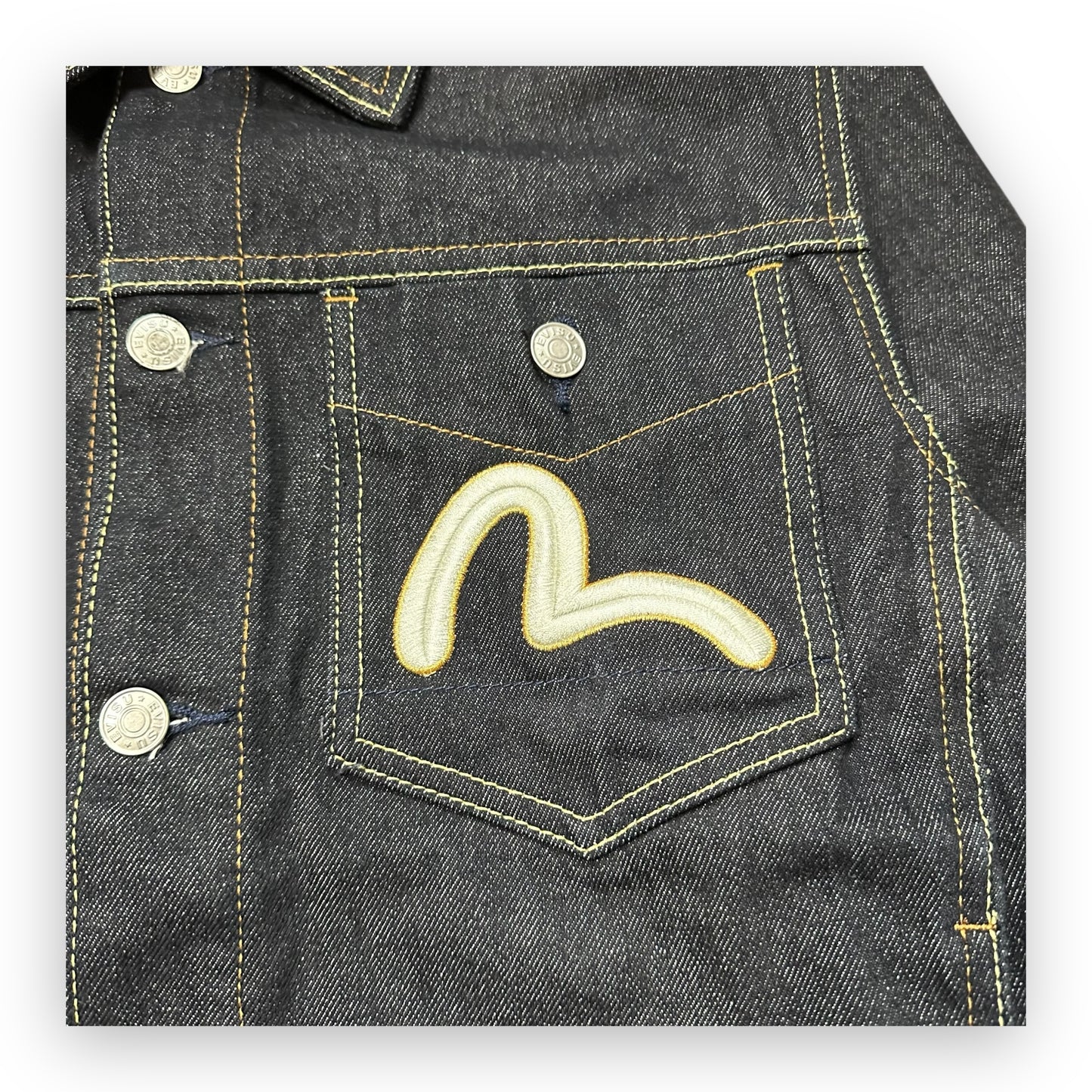 Jacket Evisu Denim Seagull Osaka Japan (S)