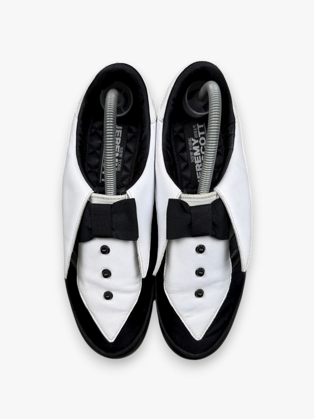 adidas Jeremy Scott Patent Leather Black Collar White (2010)