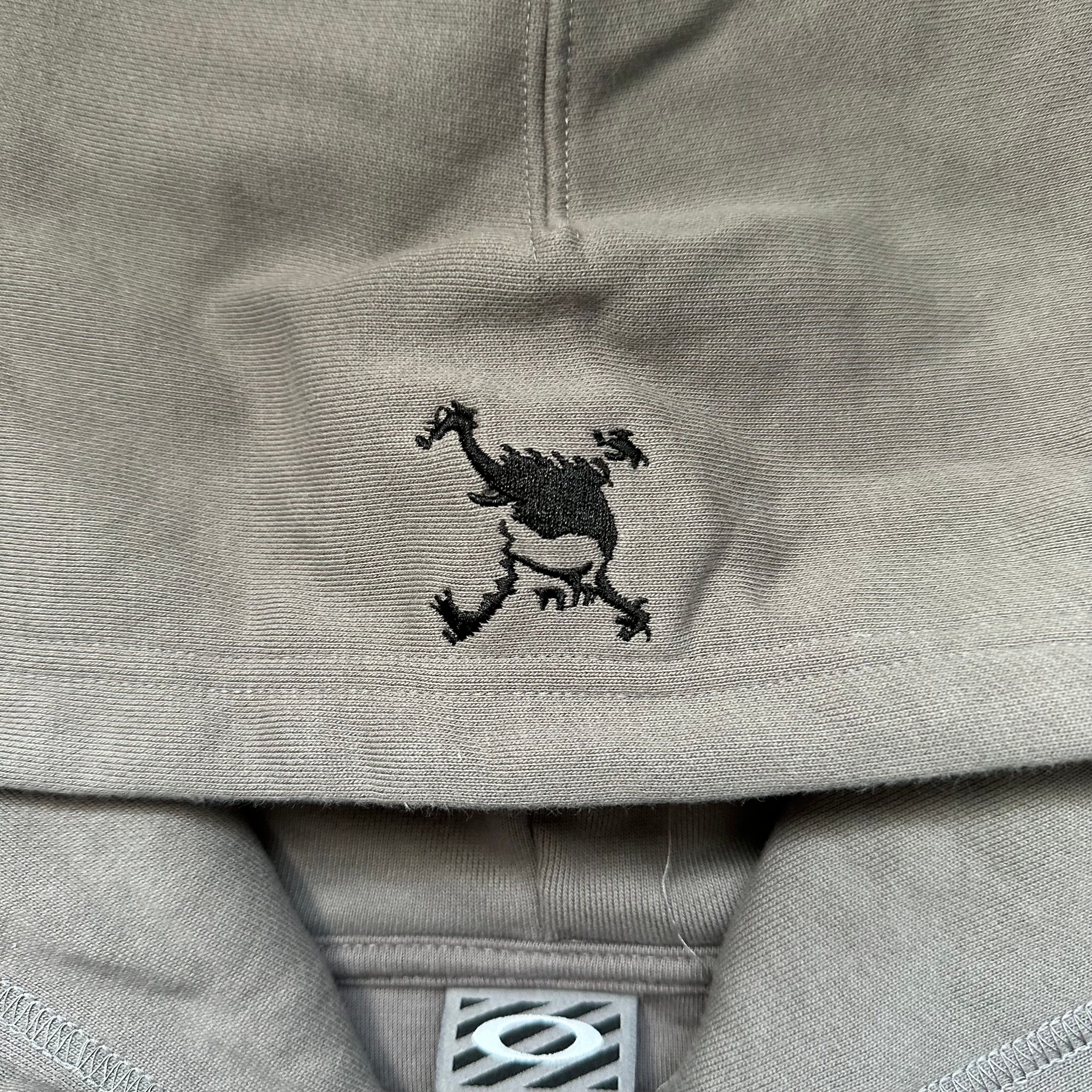 Sweatshirt Hoodie Oakley Palace Gray SS23