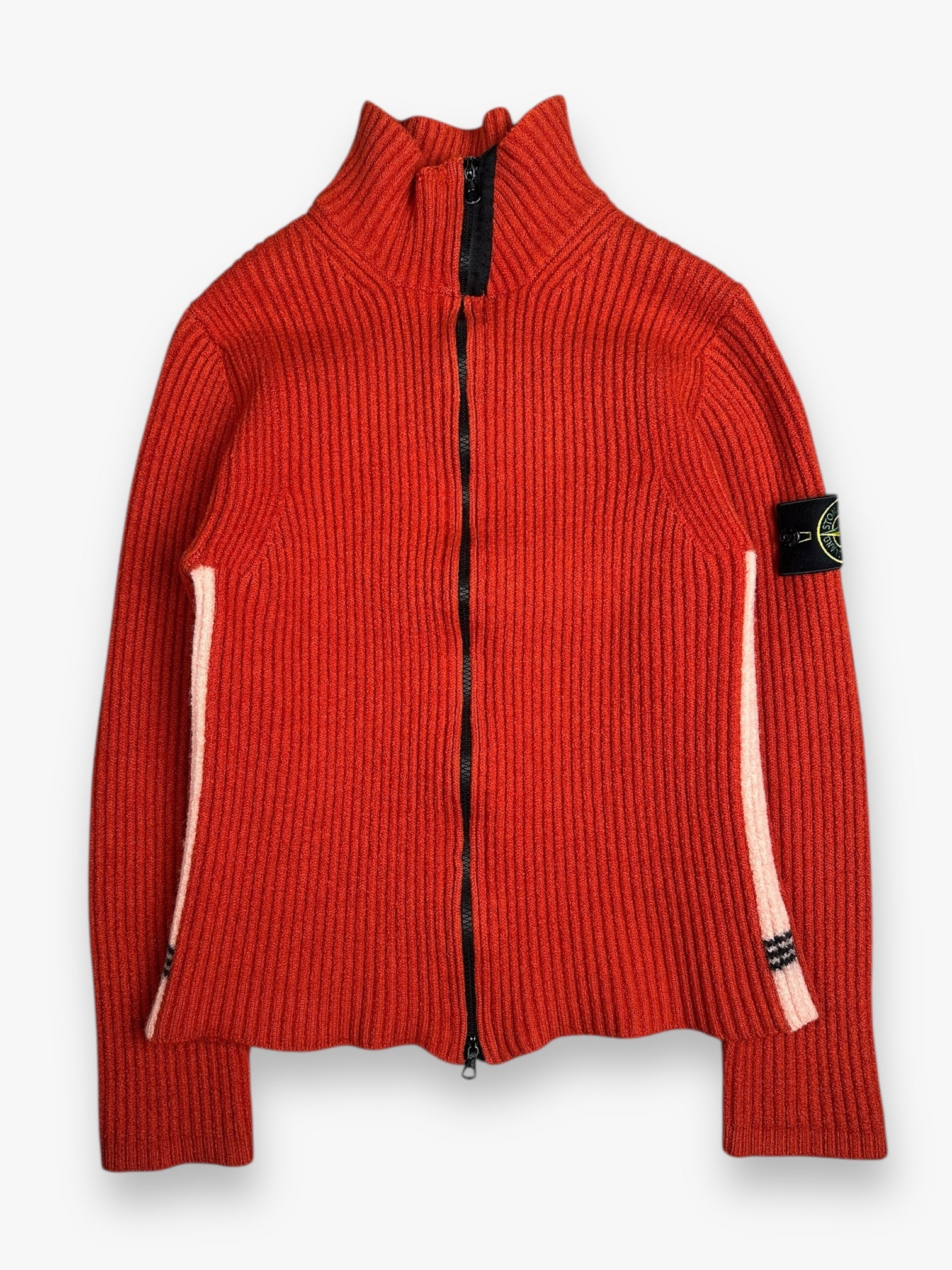 Stone Island Sweater Knit Orange vintage