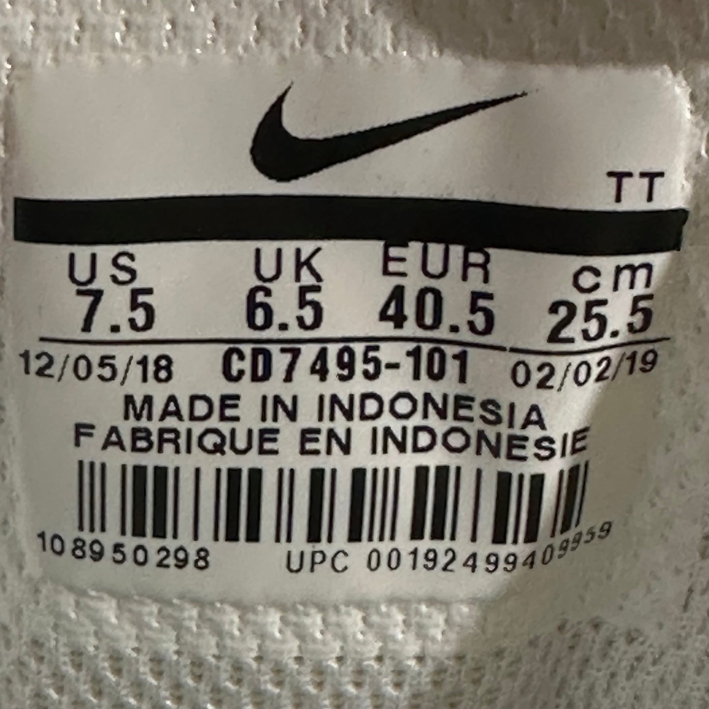 EU40.5 - US7.5 - UK6.5 • Air Max 95 OG Fresh Mint