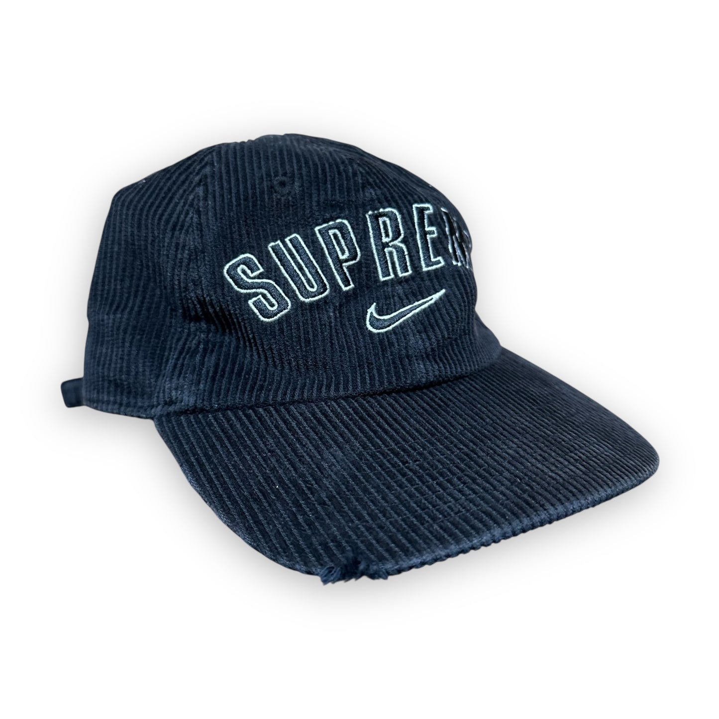 Cap Supreme Nike Arc Corduroy 6-Panel Black SS22