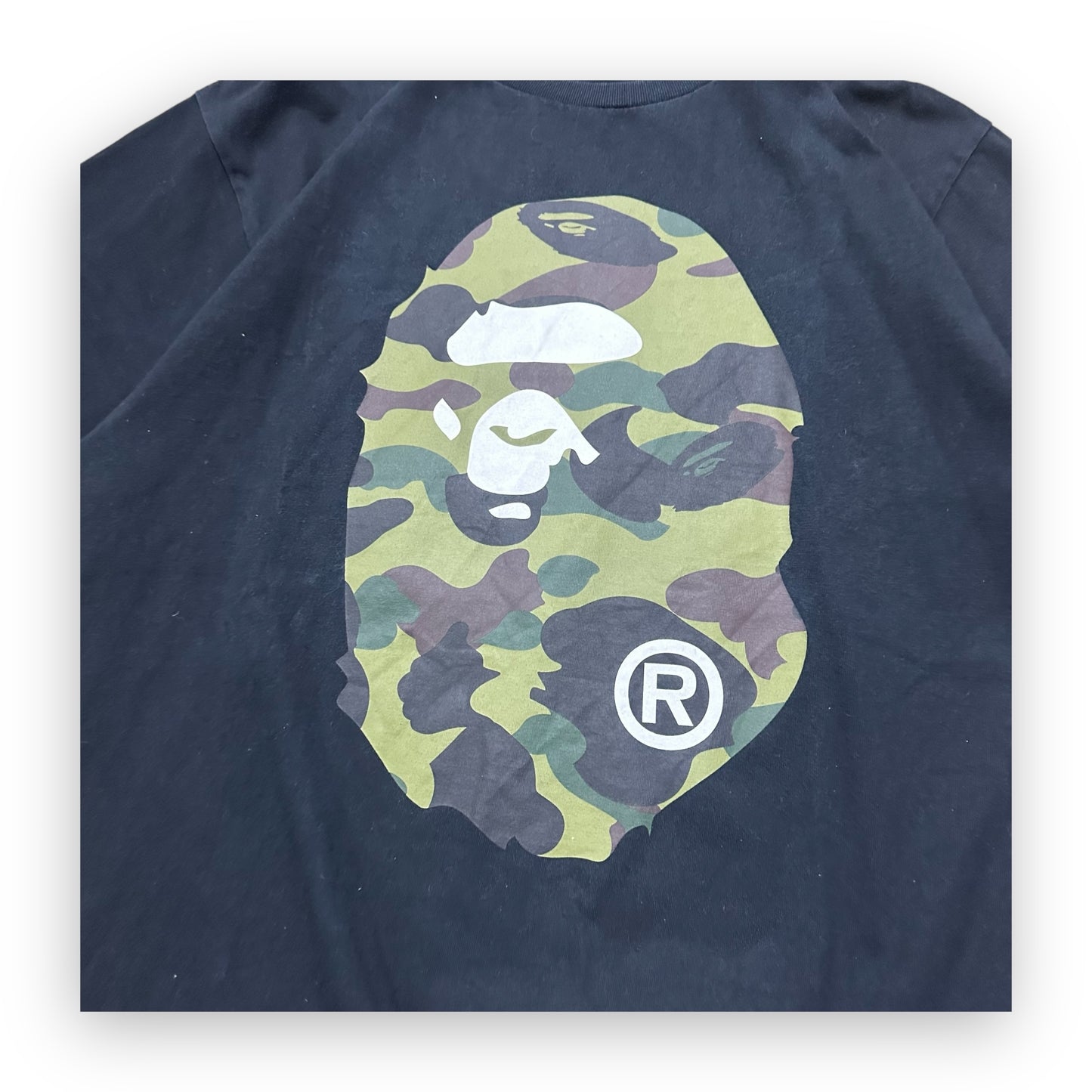 Tee Bape 1st Camo Black (XL)