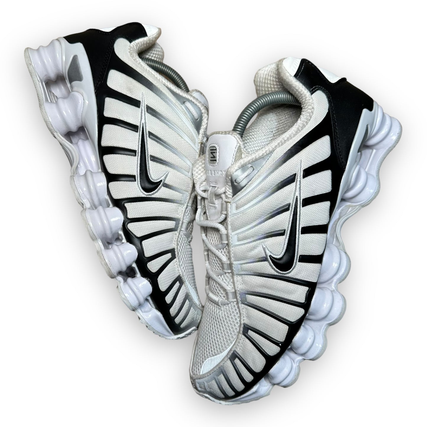 EU44 - US10 - UK9 • Shox TL White Platinim