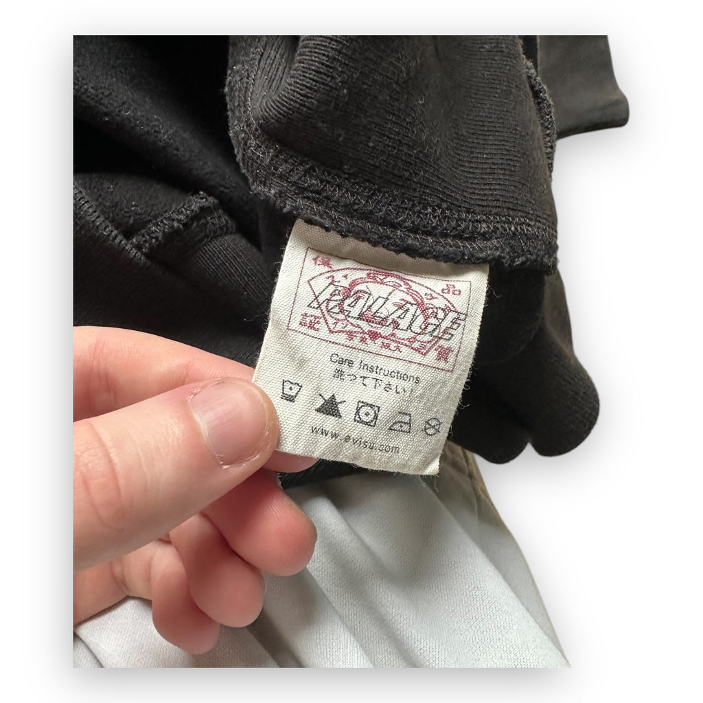 Sweatshirt Hoodie Evisu Palace Black SS20