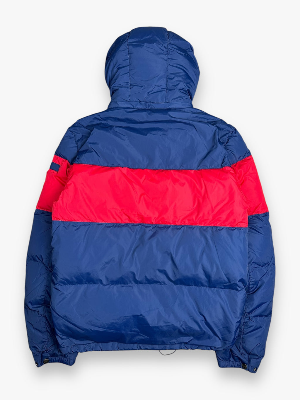 Prada Puffer Jacket Navy Red FW11