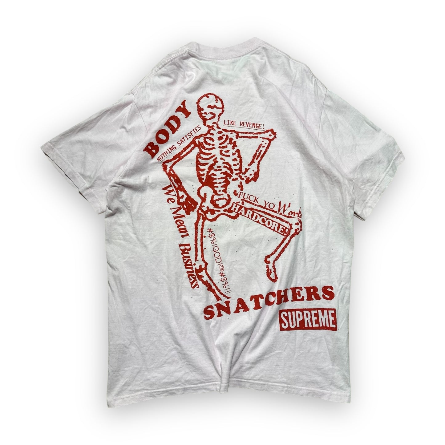 Tee Supreme Body Snatchers Pink SS23 (L)