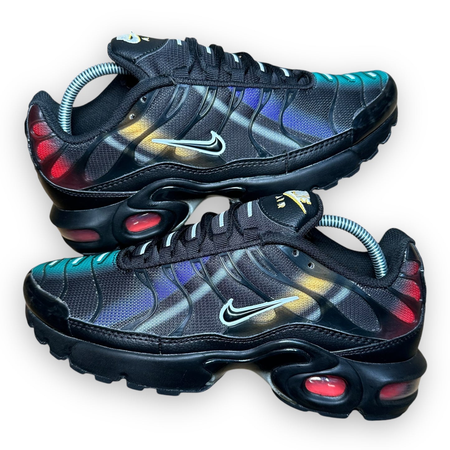 EU39 - US6.5 - UK6 • Air Max Plus Black Multicolor