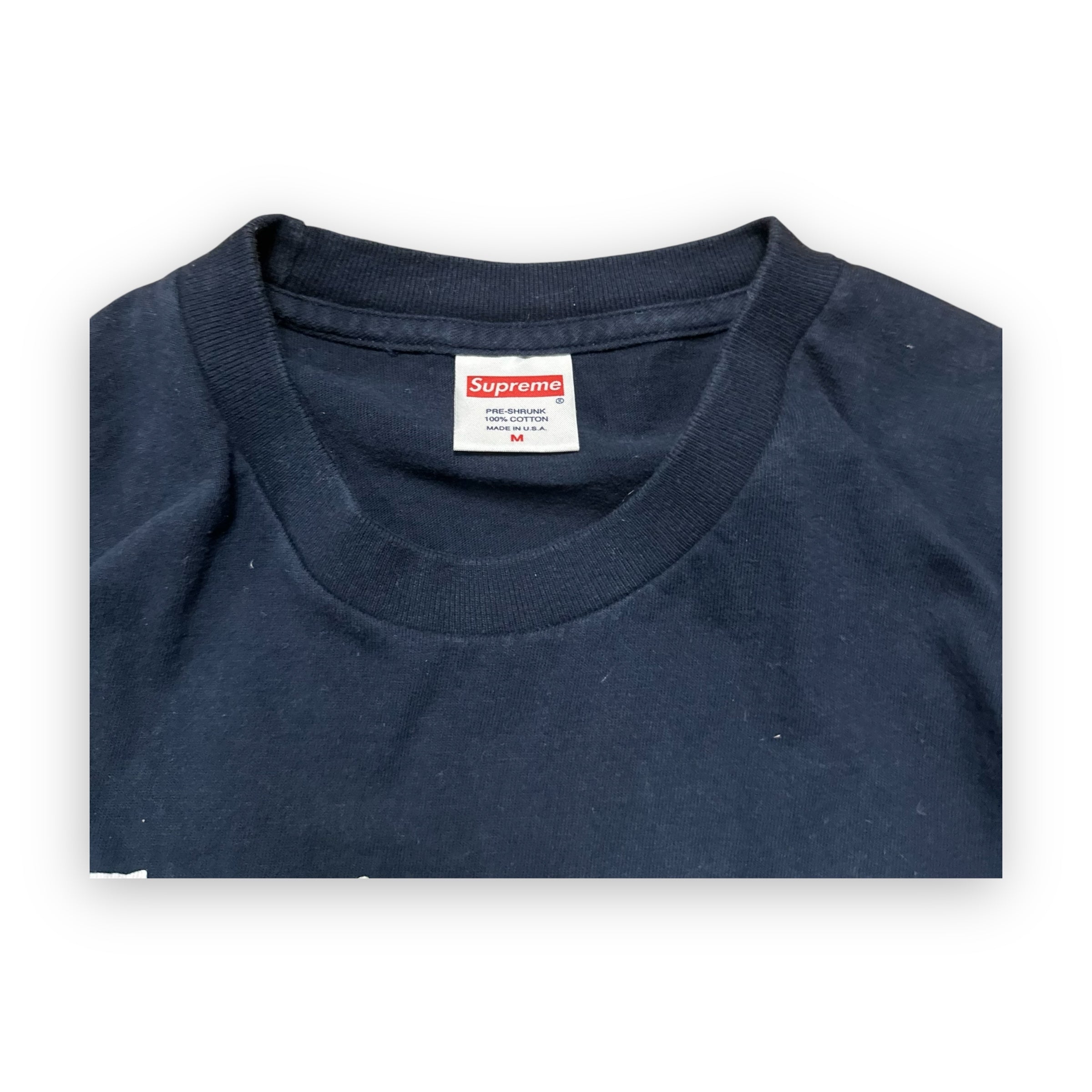 Tee Supreme They Fuck You Up Navy FW16