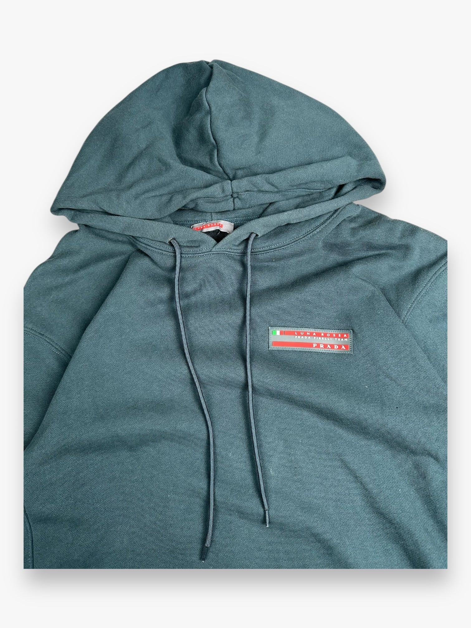 Prada Luna Rossa Hoodie Dark Green