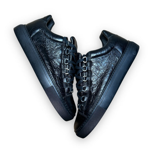 EU40.5 - US7.5 - UK6.5 • Balanciaga Arena Low Leather Black