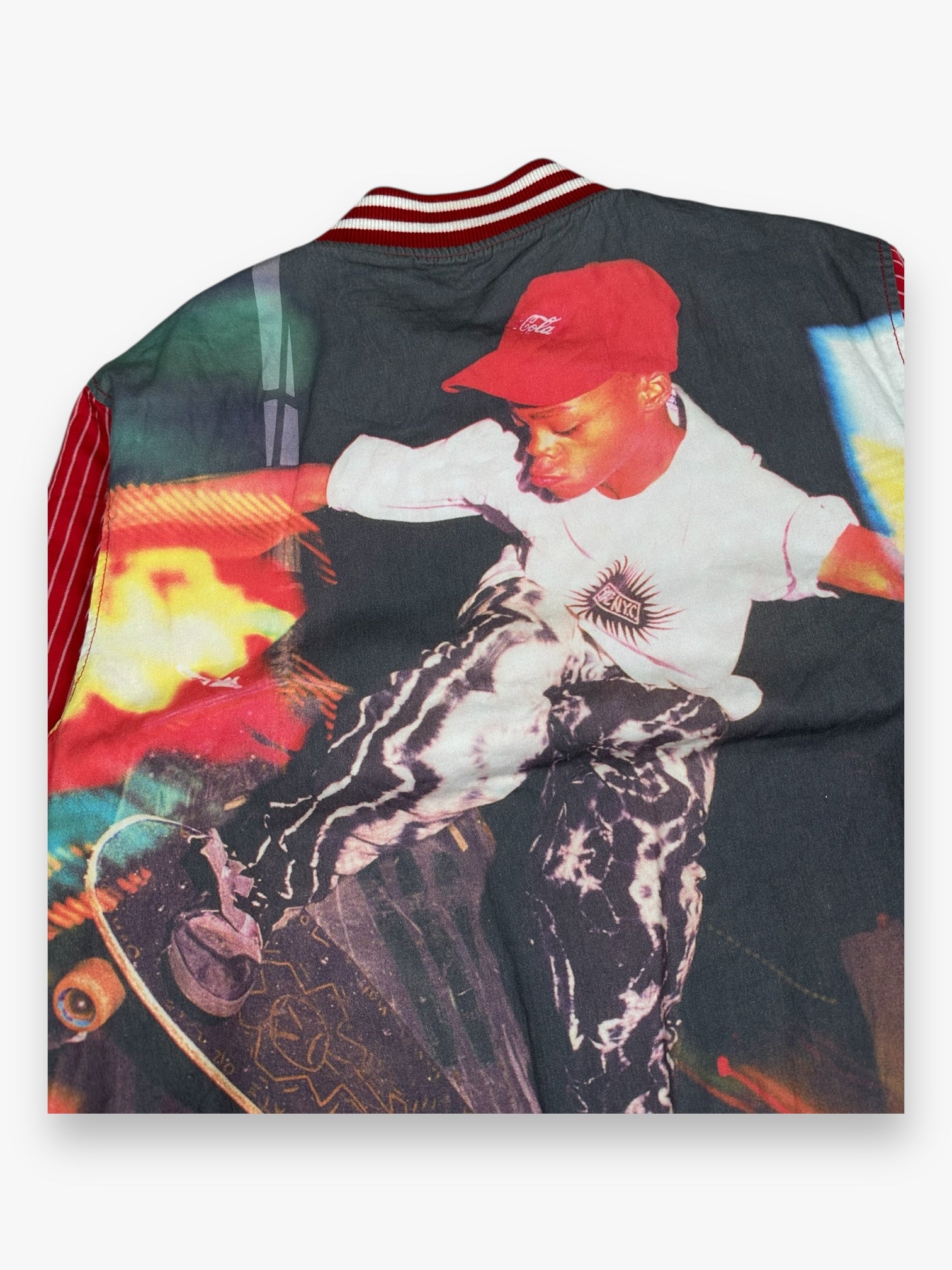 Supreme Comme des Garcons SHIRT Reversible Bomber Jacket Harold Hunter Red SS14