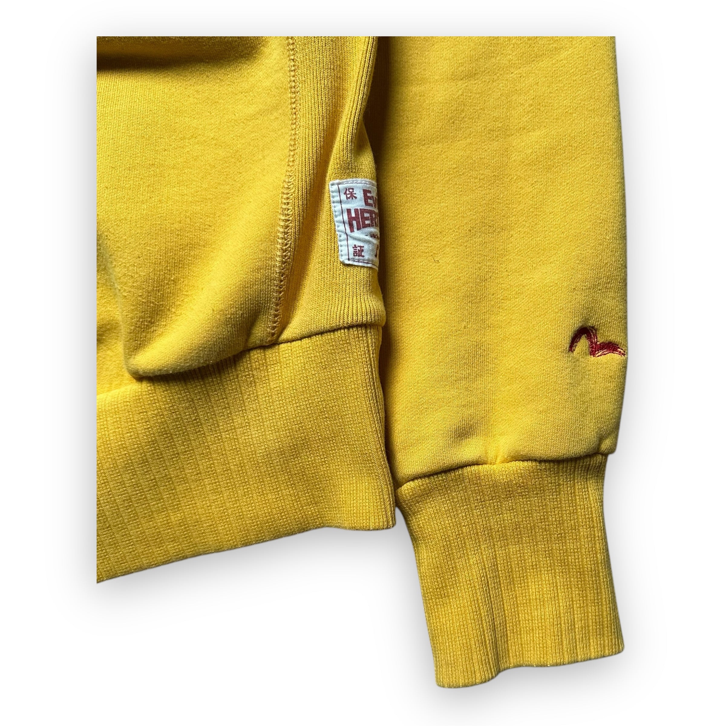 Evisu Yellow Crewneck Sweatshirt