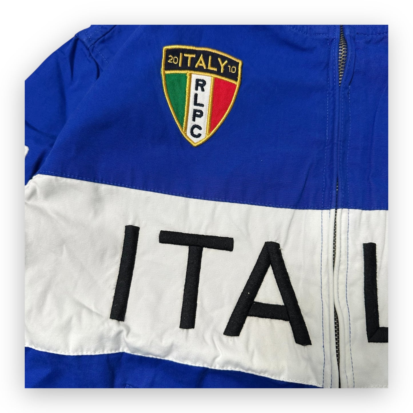 Jacket Ralph Lauren Flag Italia Blue vintage (S)