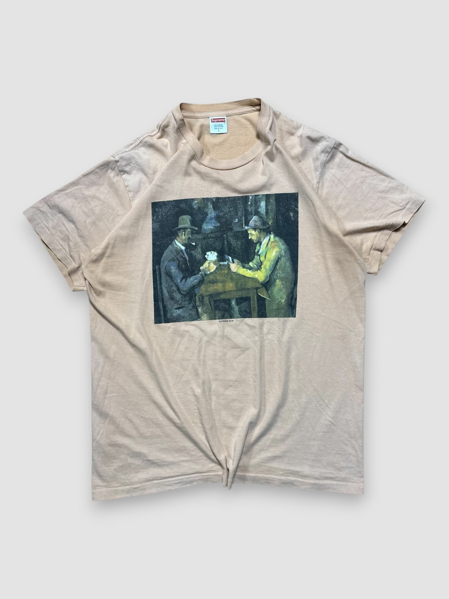 Tee Supreme Cards Peach SS18