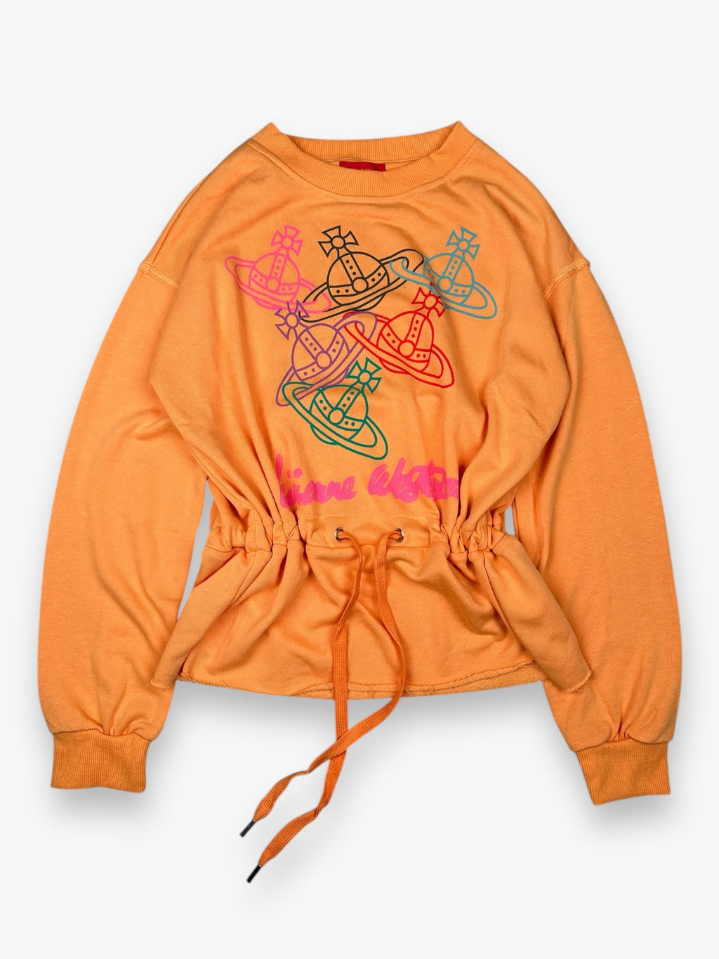 Vivienne Westwood Red Label Laces Crewneck Orange