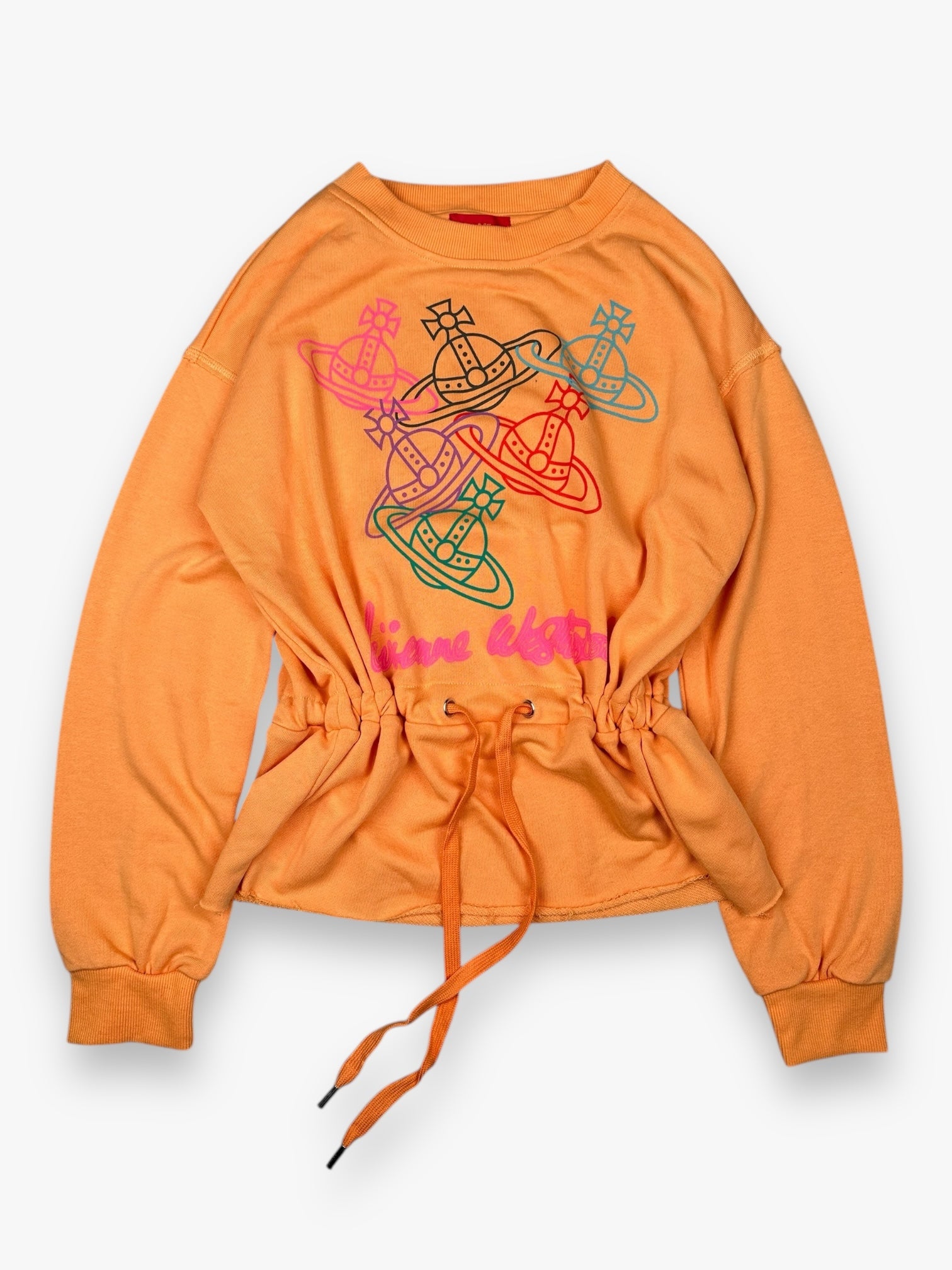 Vivienne Westwood Red Label Laces Crewneck Orange
