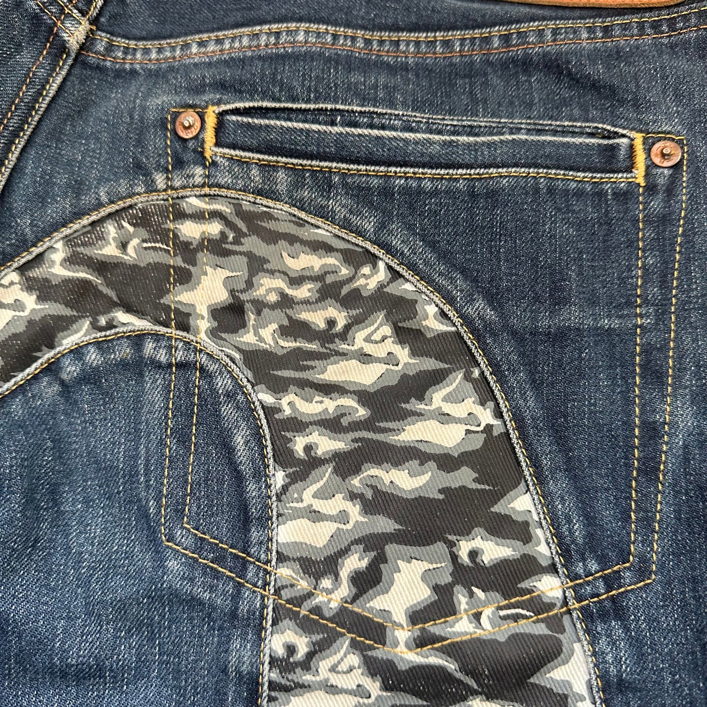Jeans Evisu Daicock Lot 2000 White (L)