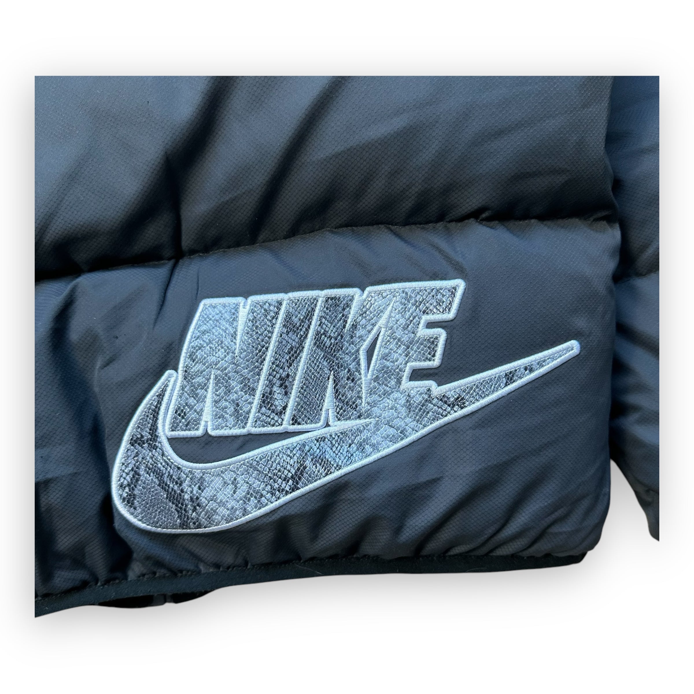 Puffer Jacket Supreme Nike Reversible Black SS21