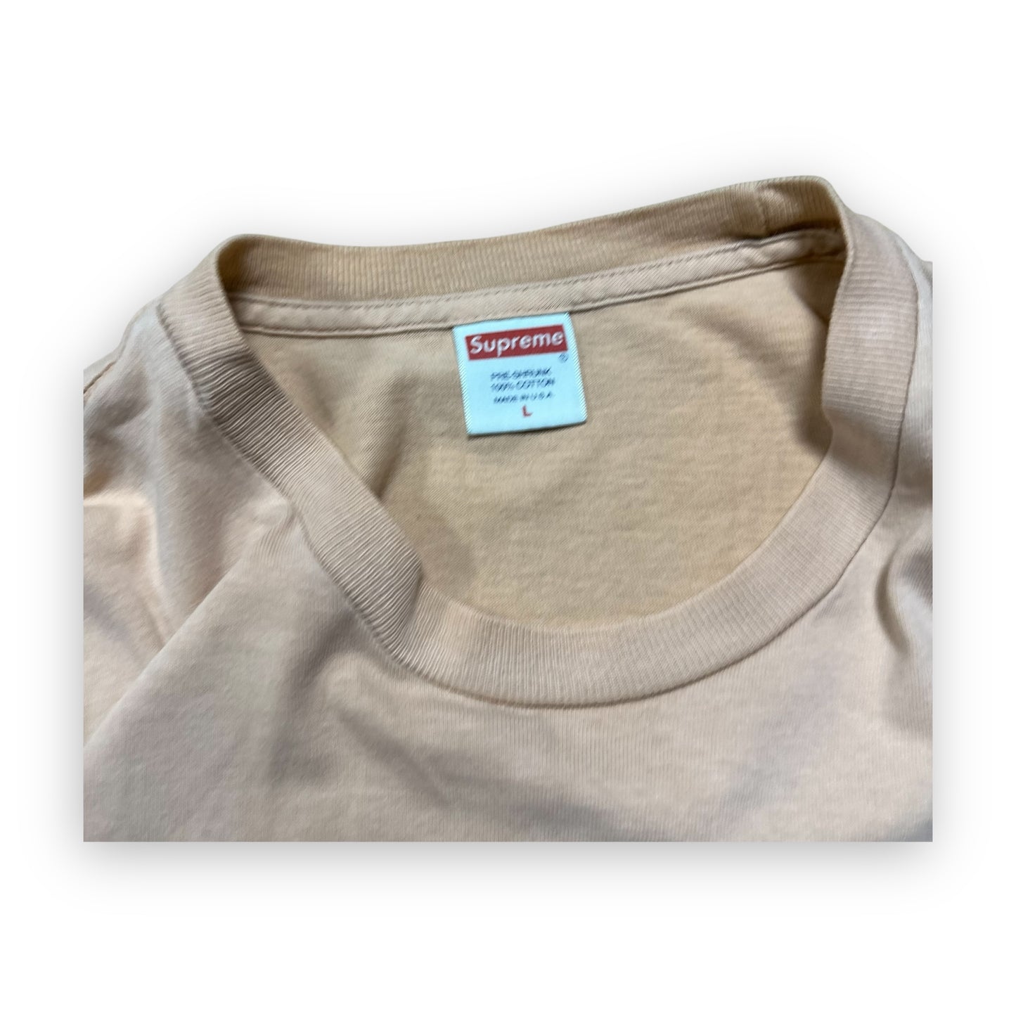 Tee Supreme Cards Peach SS18 (L)