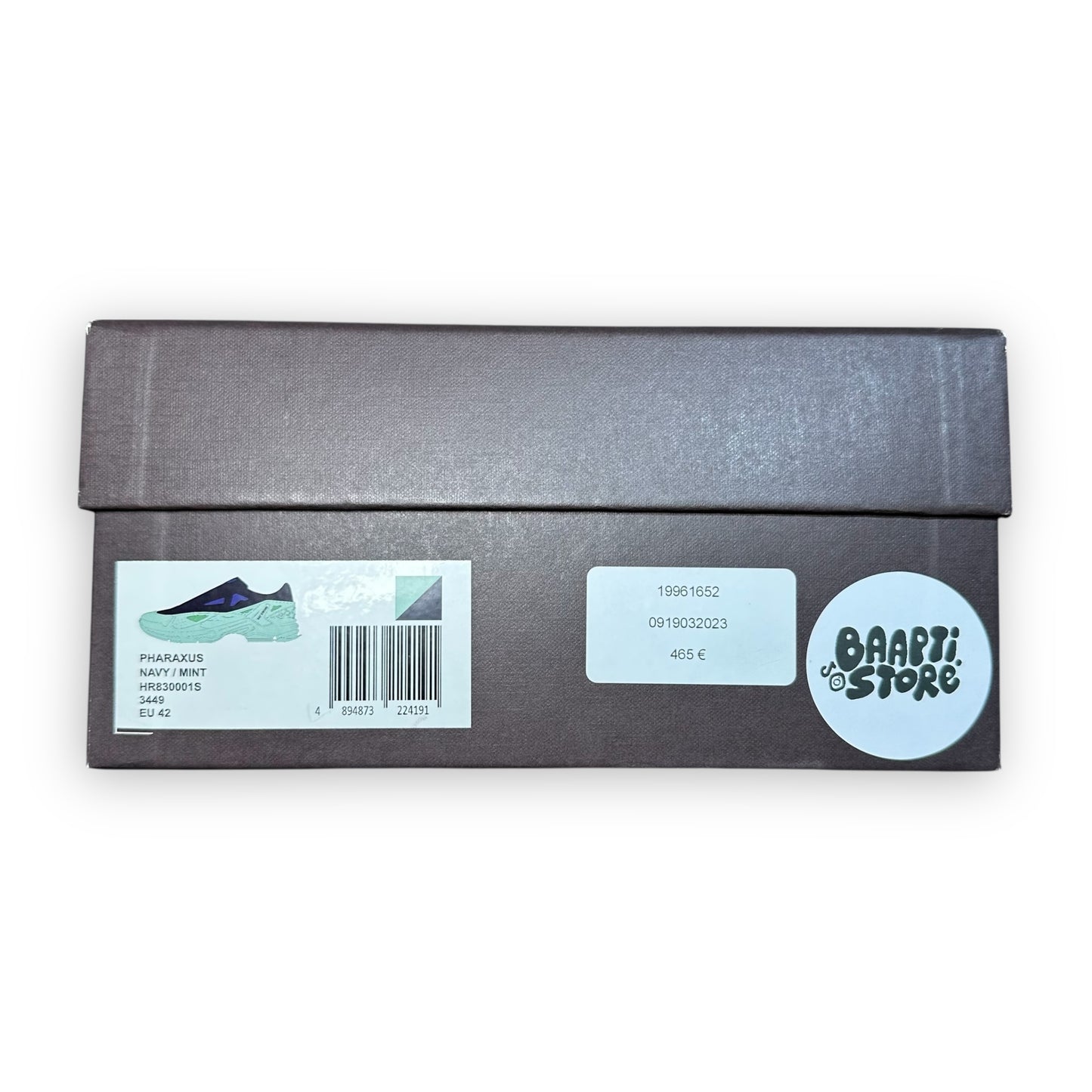 EU42 - US8.5 - UK7.5 • Raf Simons Pharaxus Navy Mint
