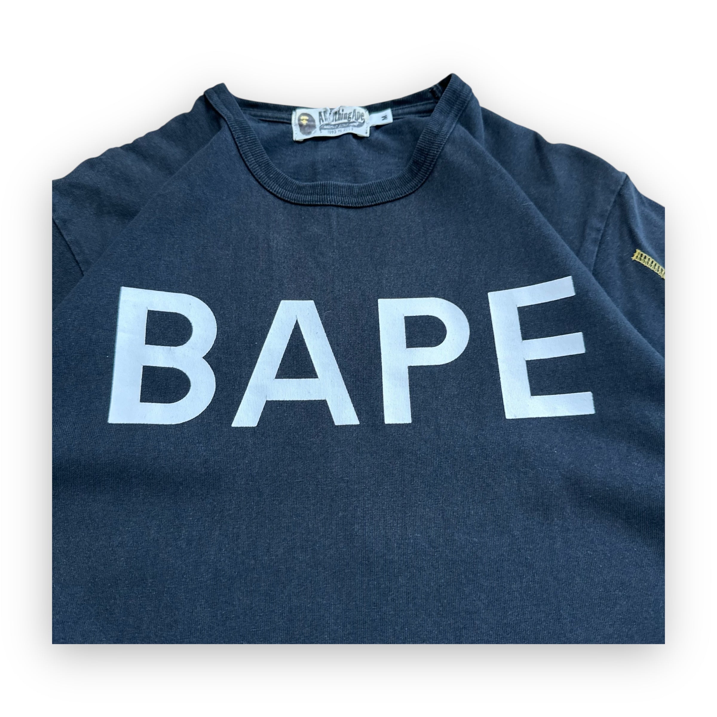 Tee BAPE Sleeve Camo Black