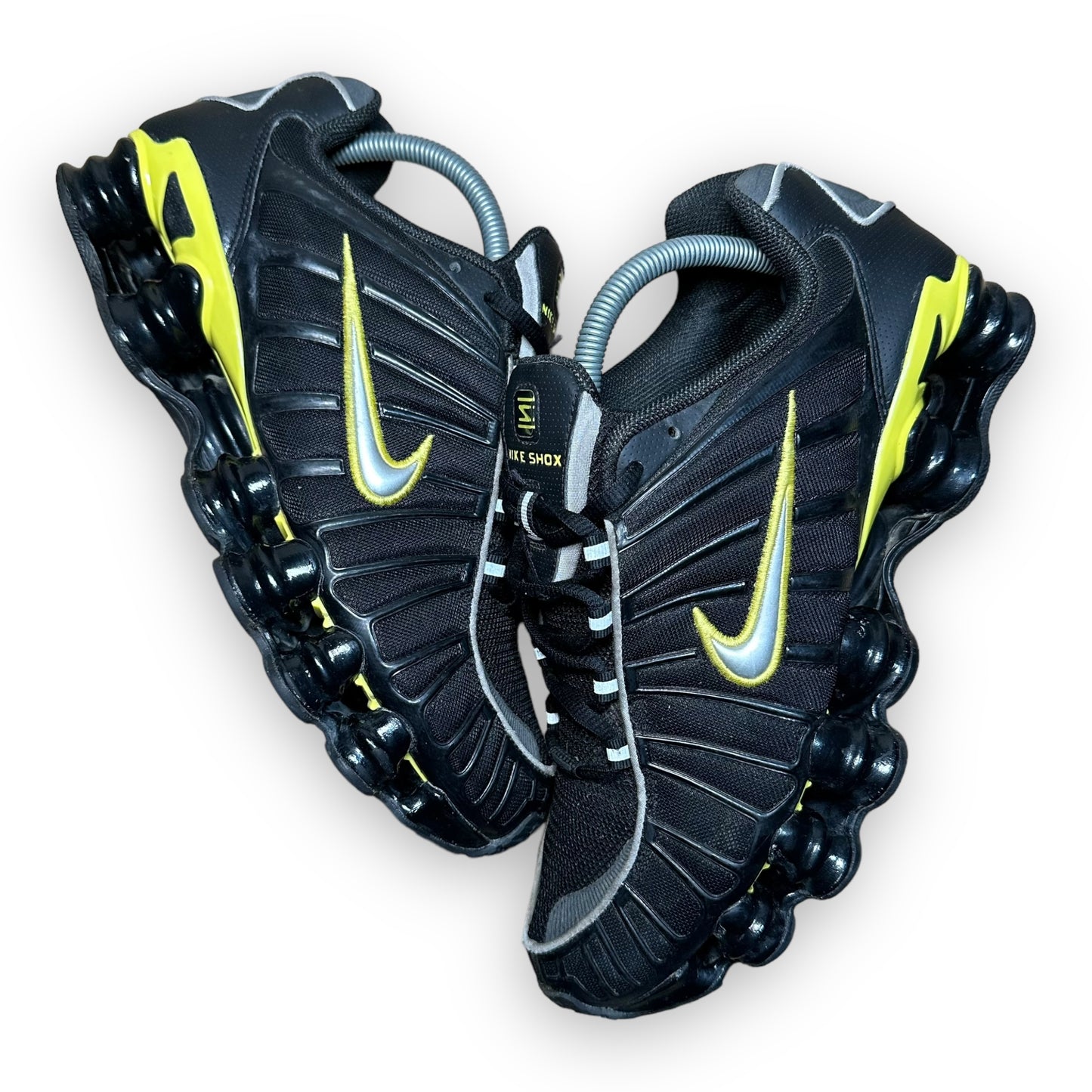 EU42.5 - US9 - UK8 • Shox TL Black Dynamic Yellow