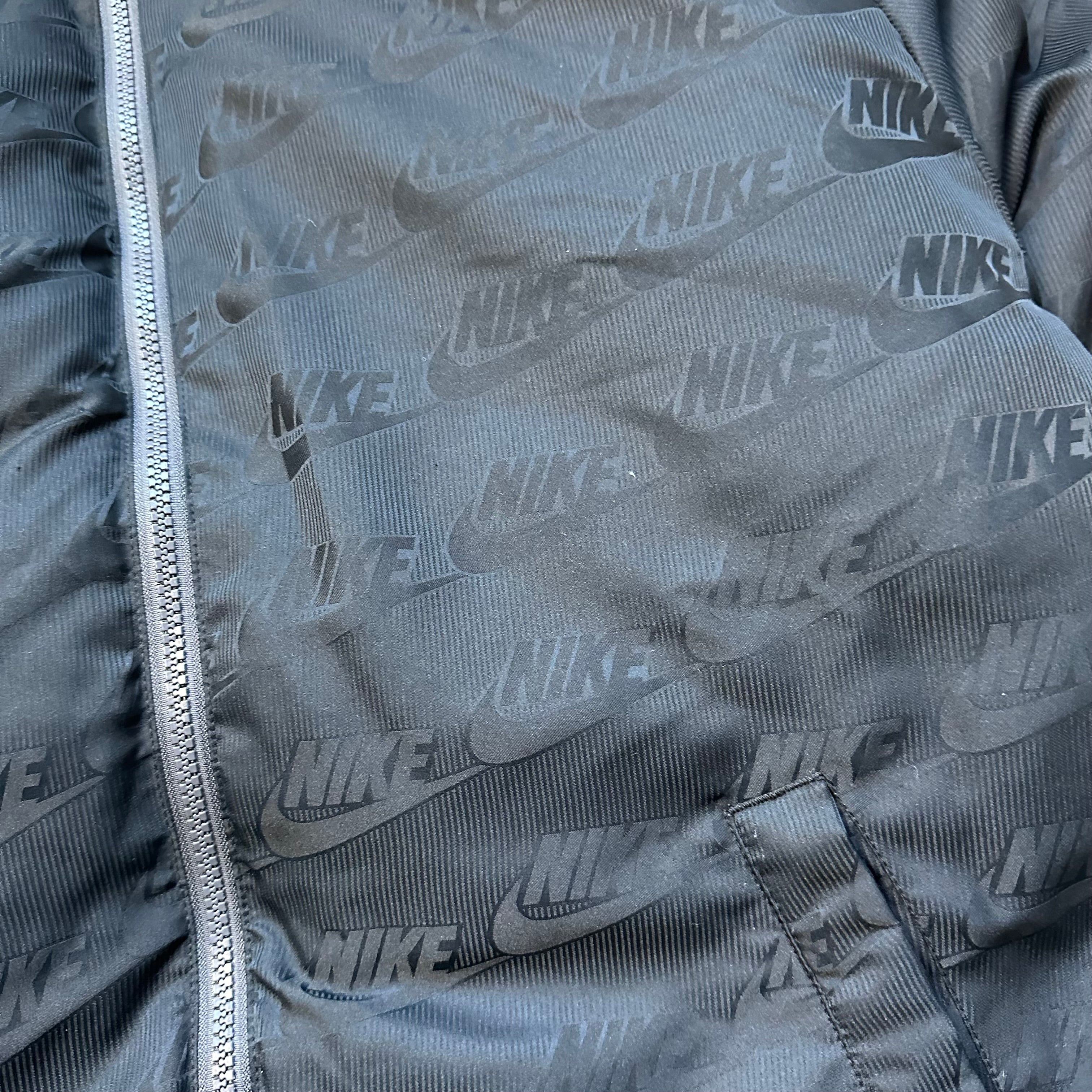 Puffer Jacket Supreme Nike Reversible Black SS21