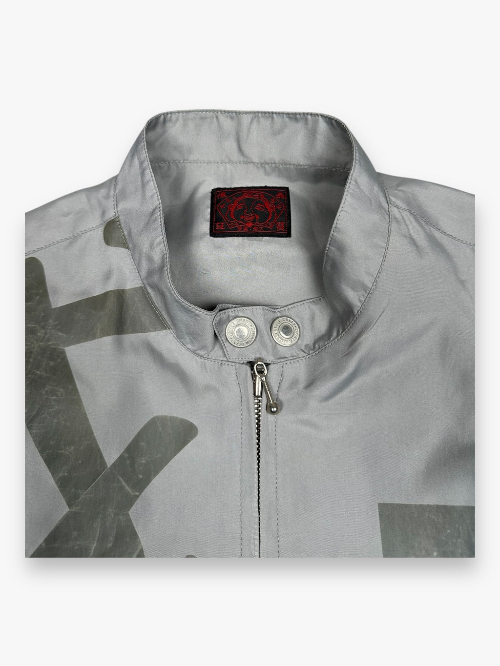 Evisu Zip Up Light Jacket Light Blue