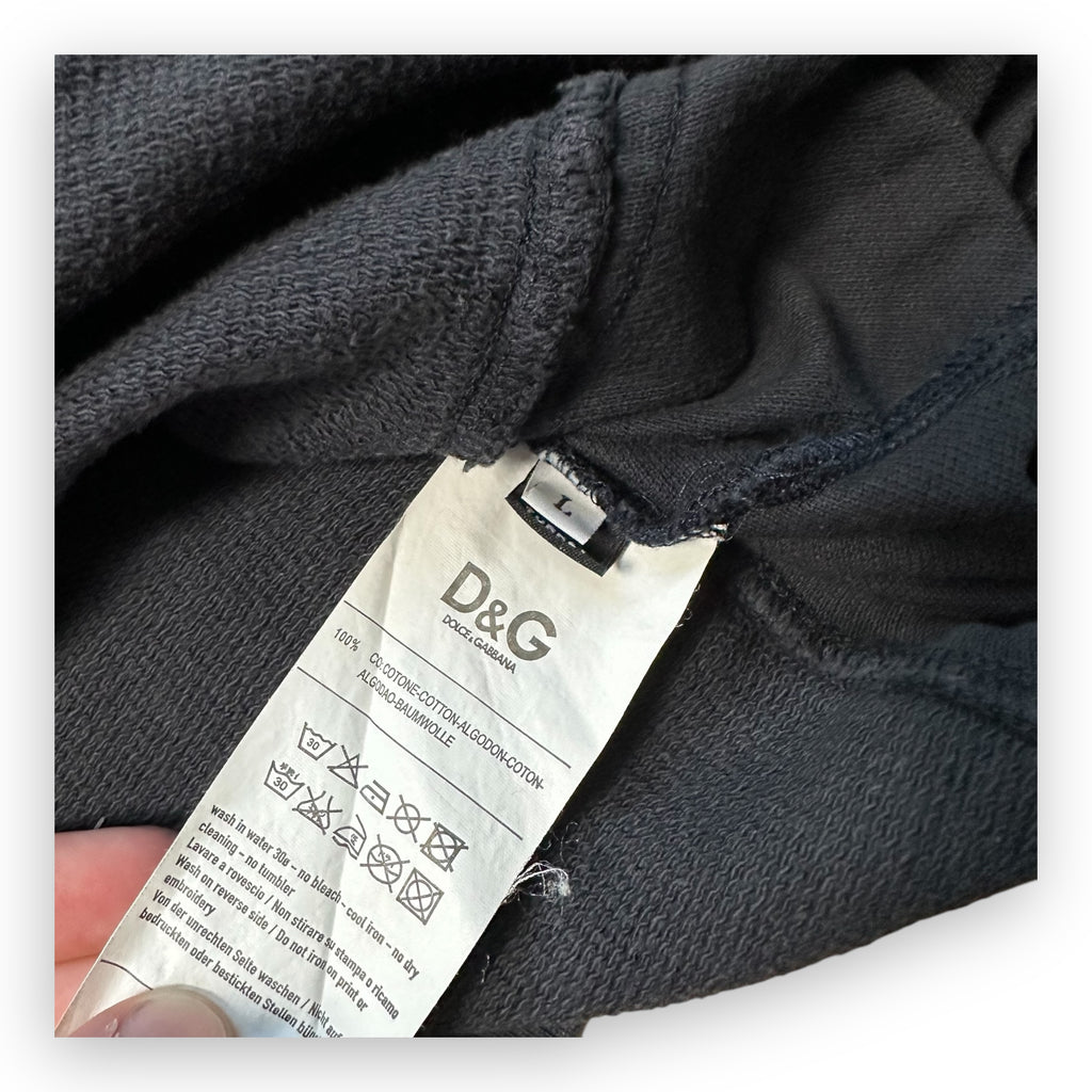 Sweatshirt Zip Dolce & Gabbana Black vintage