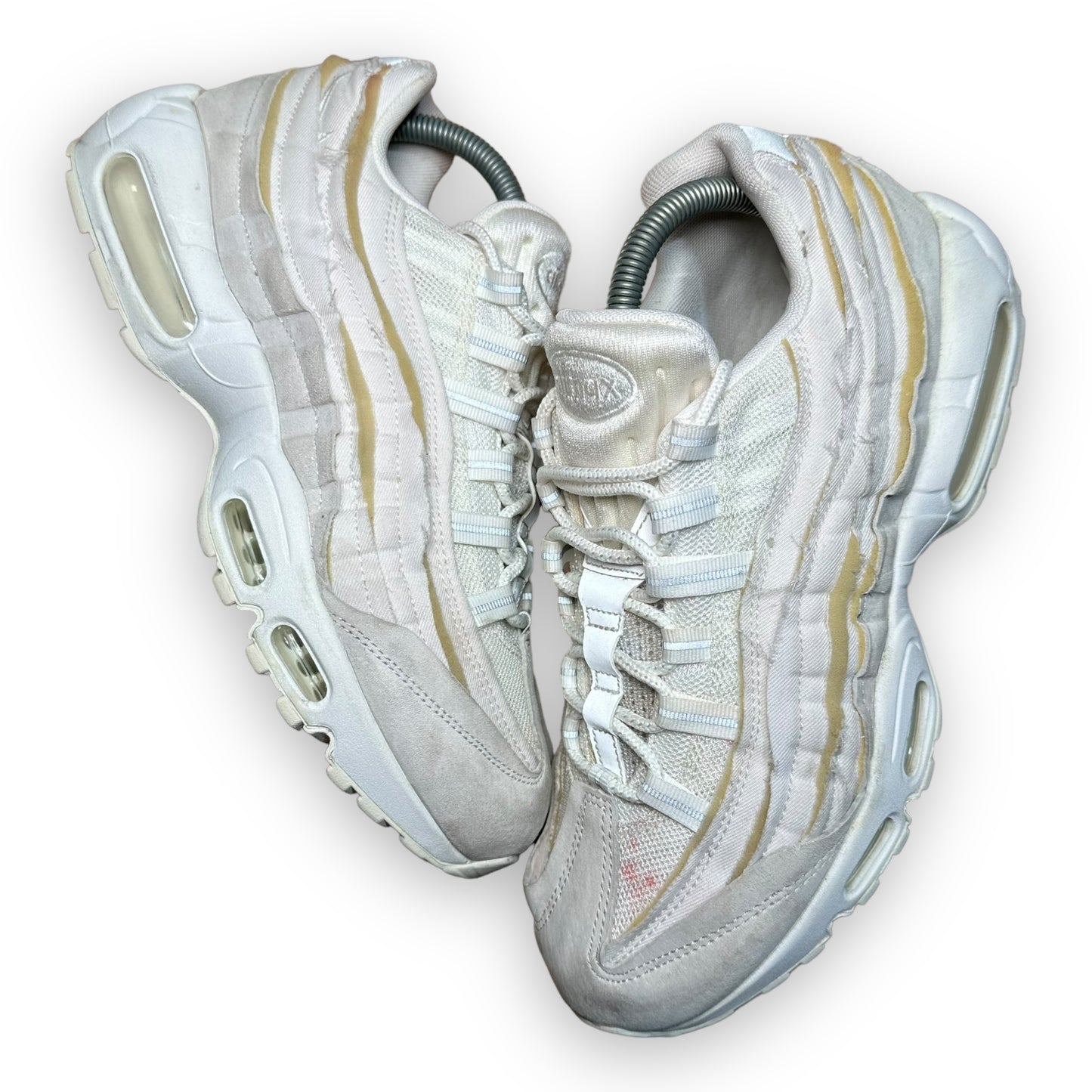 EU42.5 - US9 - UK8 • Air Max 95 Comme des Garcons White