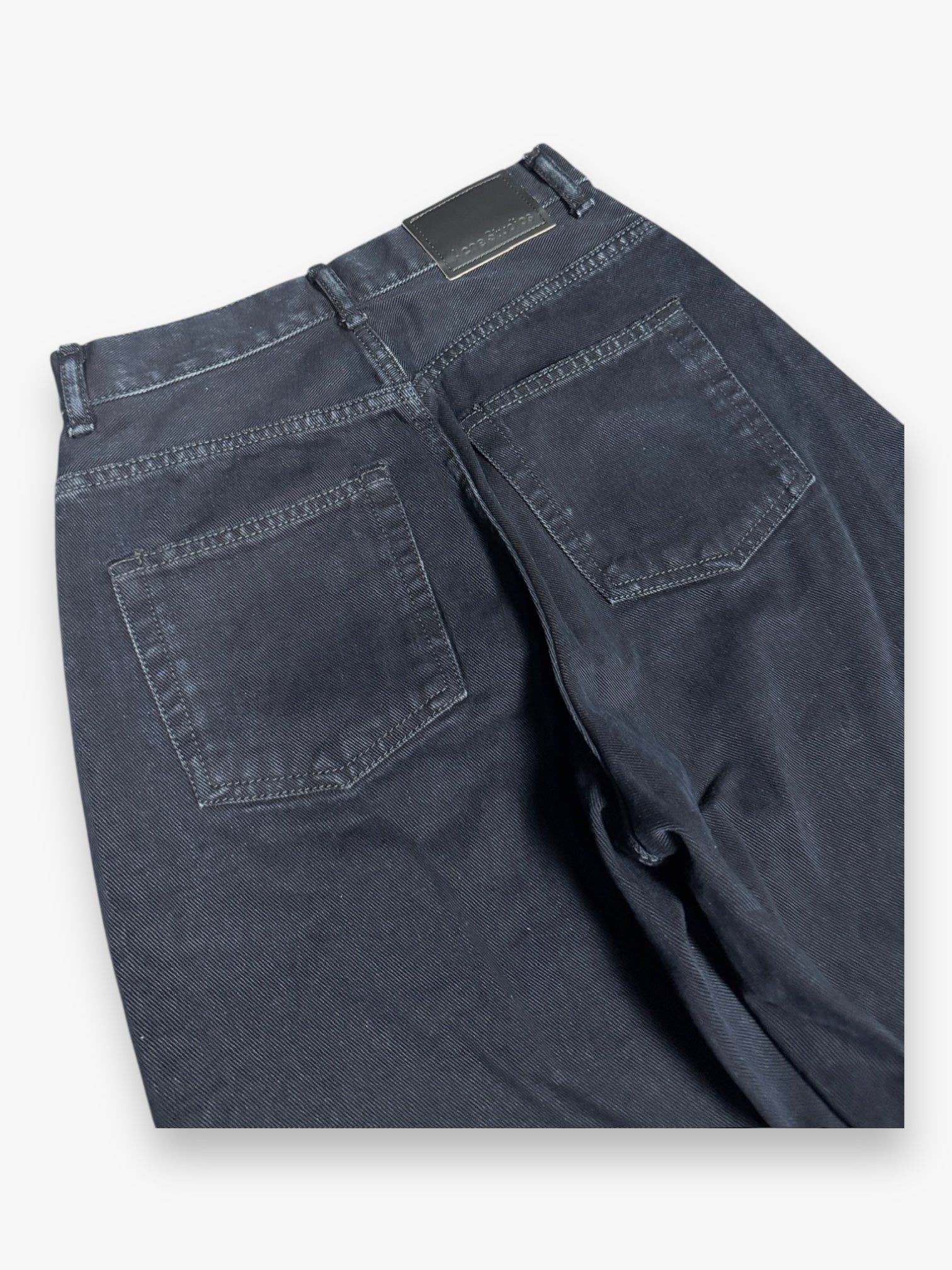 Acne Studios 1993 Black Ocean Wide-Leg Jeans – baapti.store