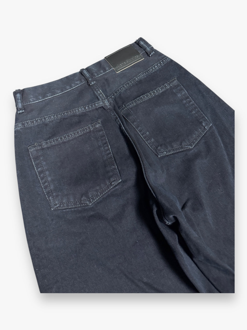 Acne Studios 1993 Black Ocean Wide-Leg Jeans