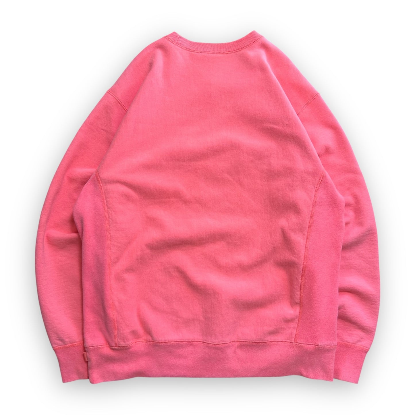 Sweatshirt Crewneck Supreme Box Logo Fluorescent Pink FW18 (L)