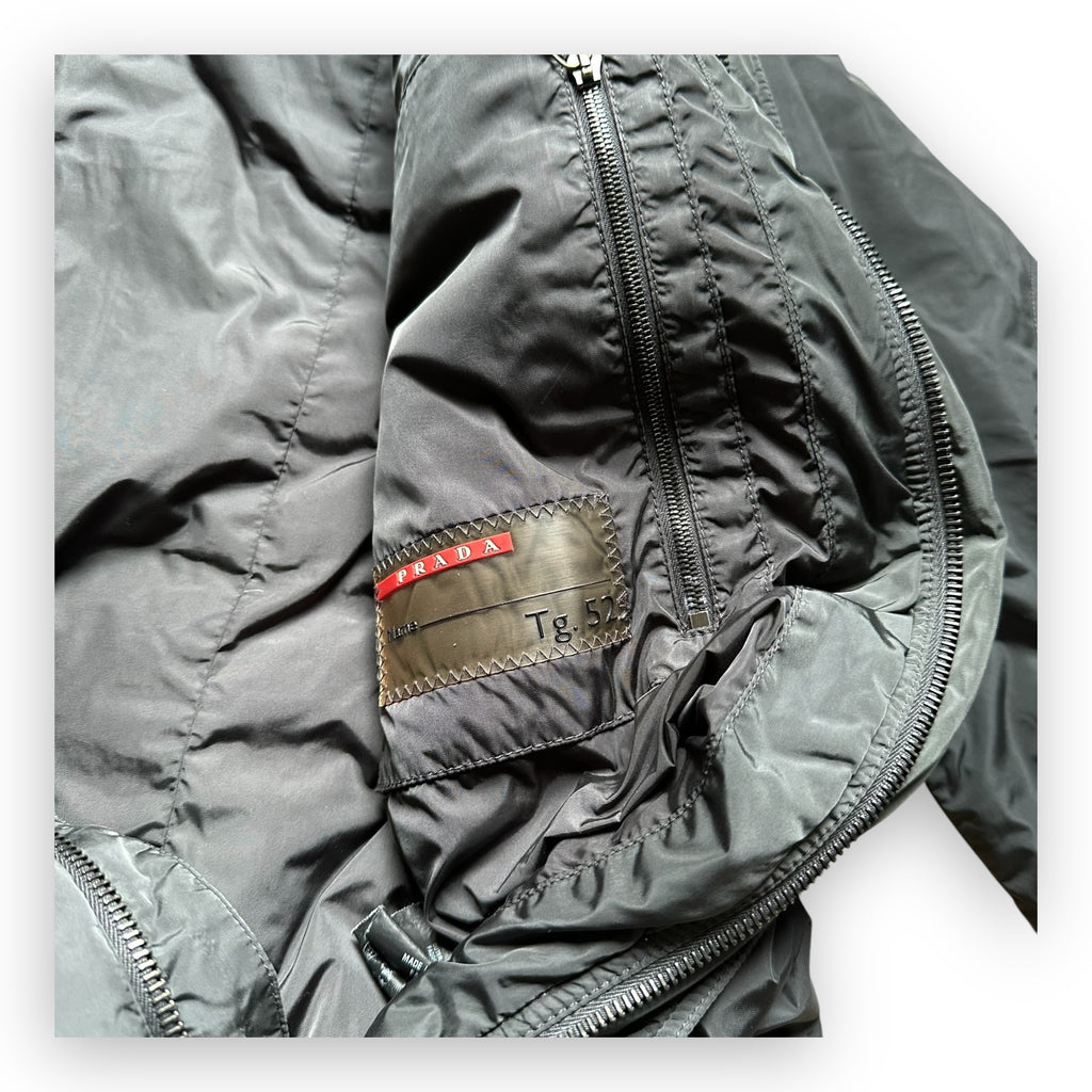 Jacket Prada Sport Work Nylon Dark Grey FW08