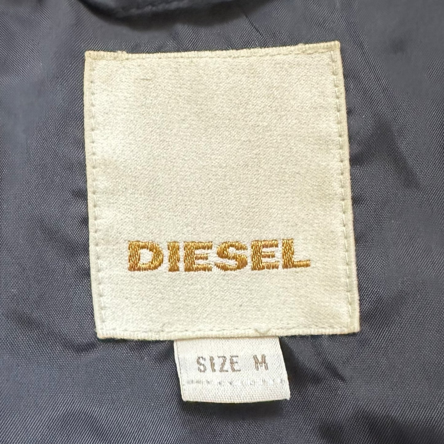 Puffer Jacket Diesel Black vintage (M)