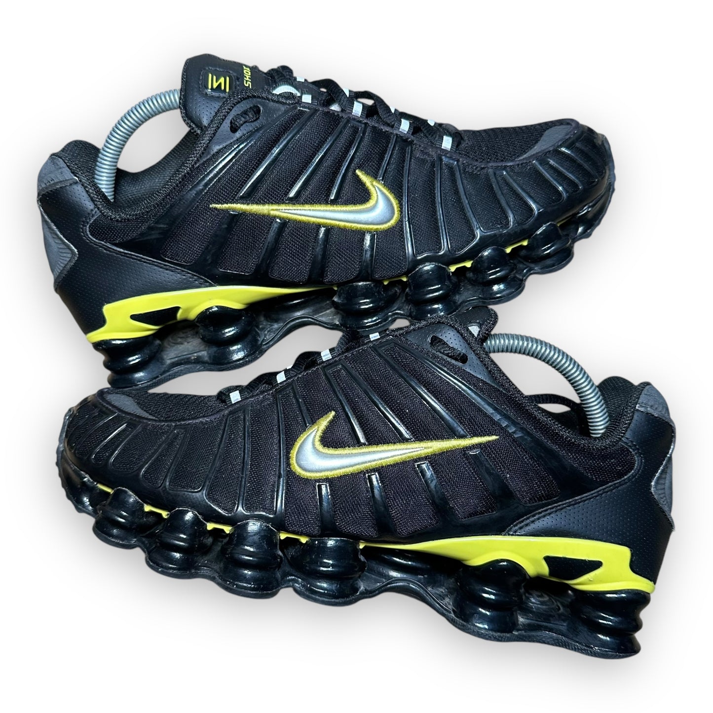 EU44 - US10 - UK9 • Shox TL Black Dynamic Yellow