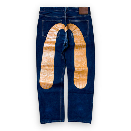 Jeans Evisu Daicock Lot 2000 Orange (M)