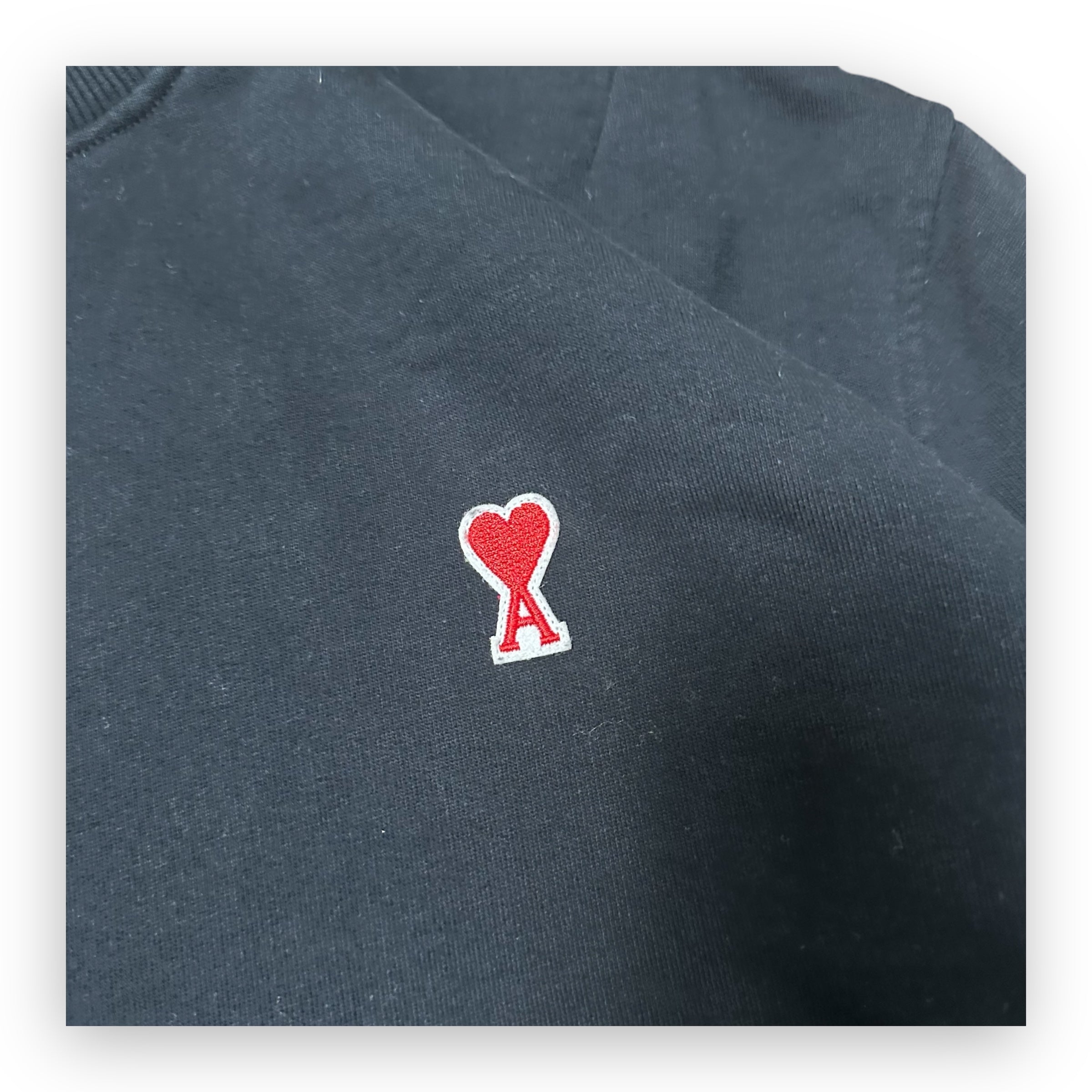 Sweatshirt Crewneck Ami Paris Black