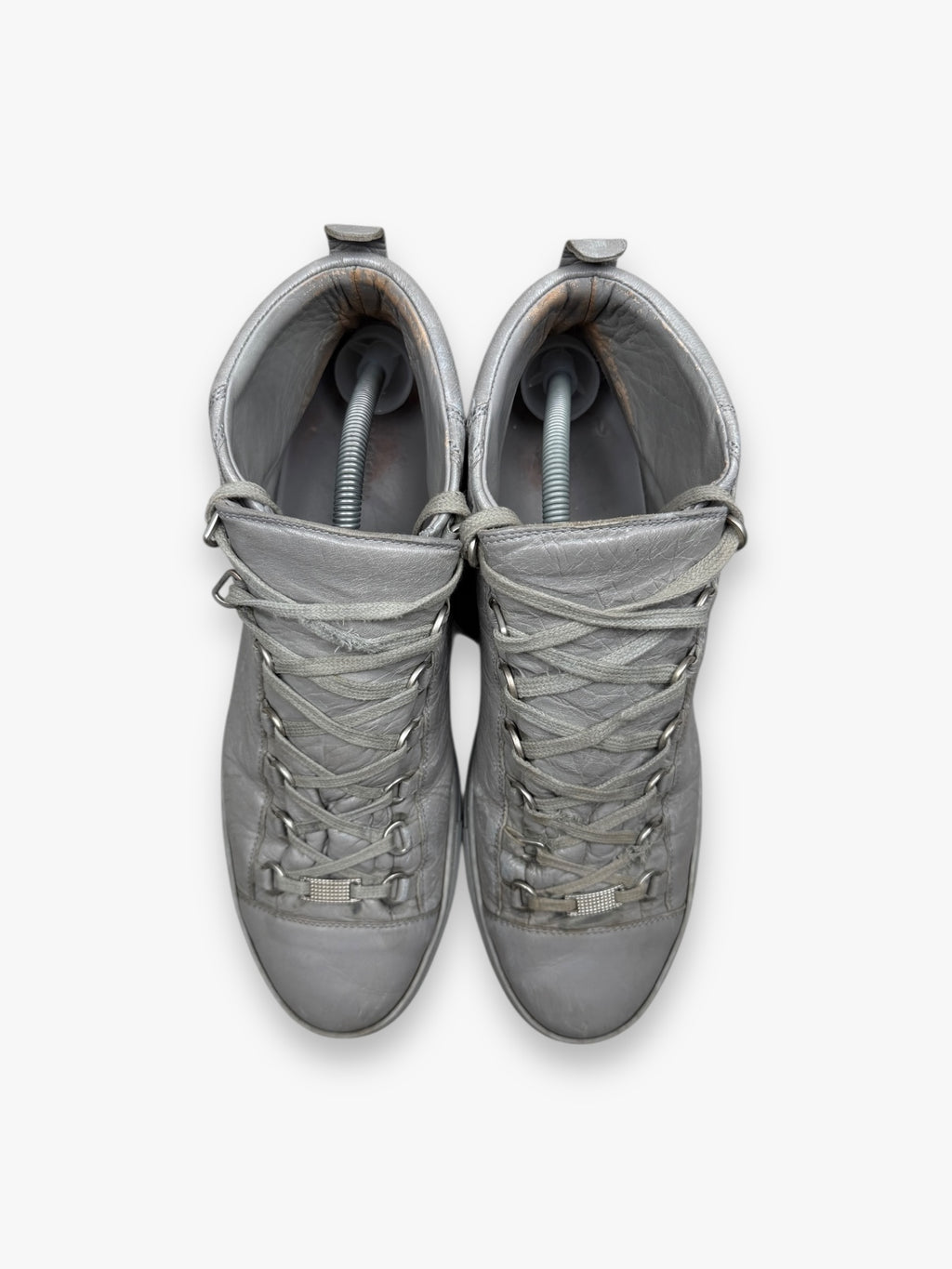 Balenciaga Arena High Leather Grey