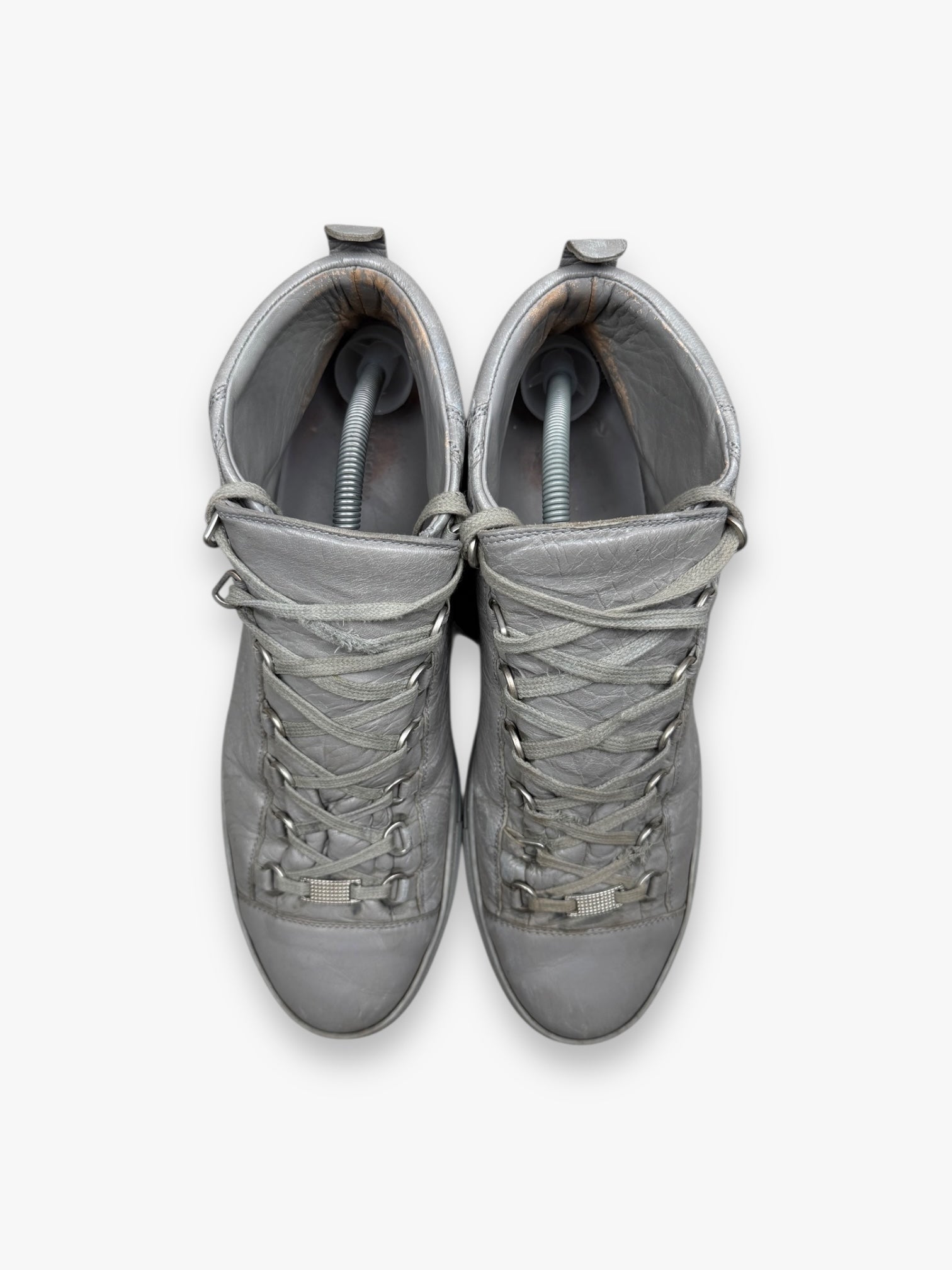 Balenciaga Arena High Leather Grey
