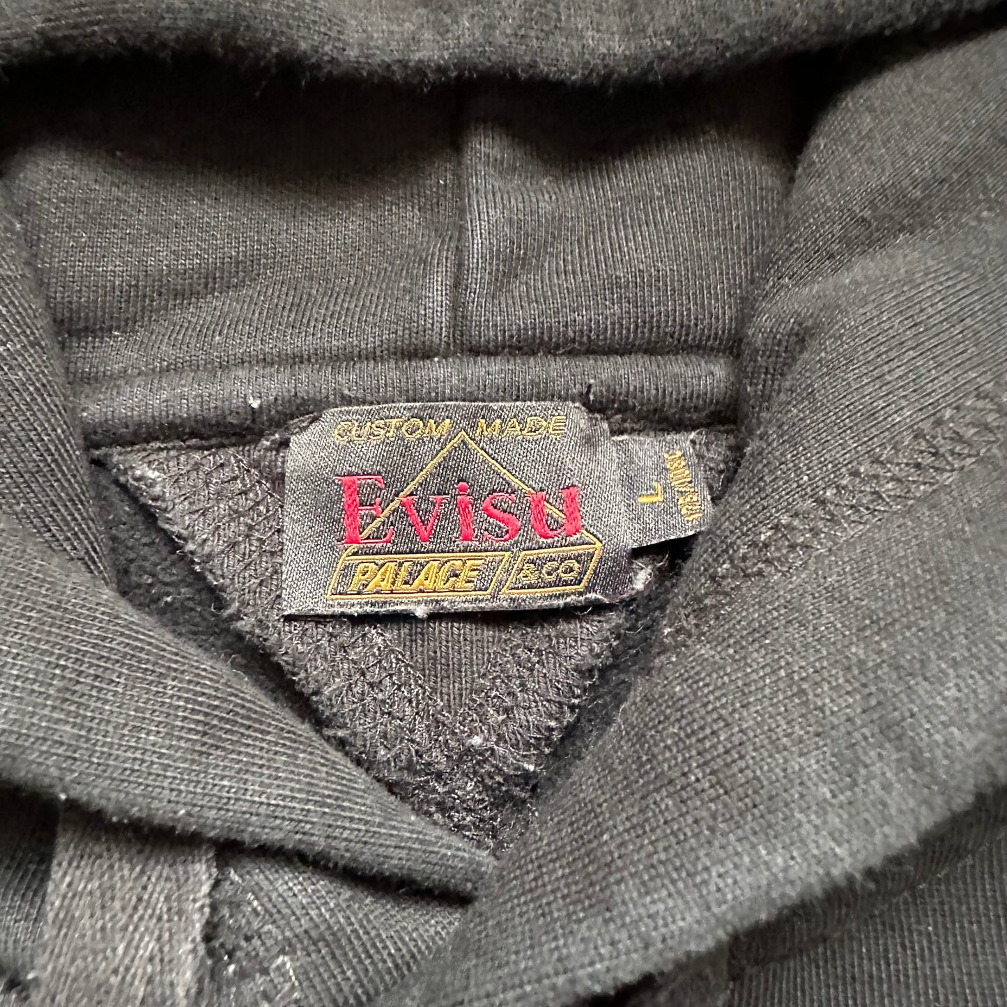 Sweatshirt Hoodie Evisu Palace Black SS20 (L)