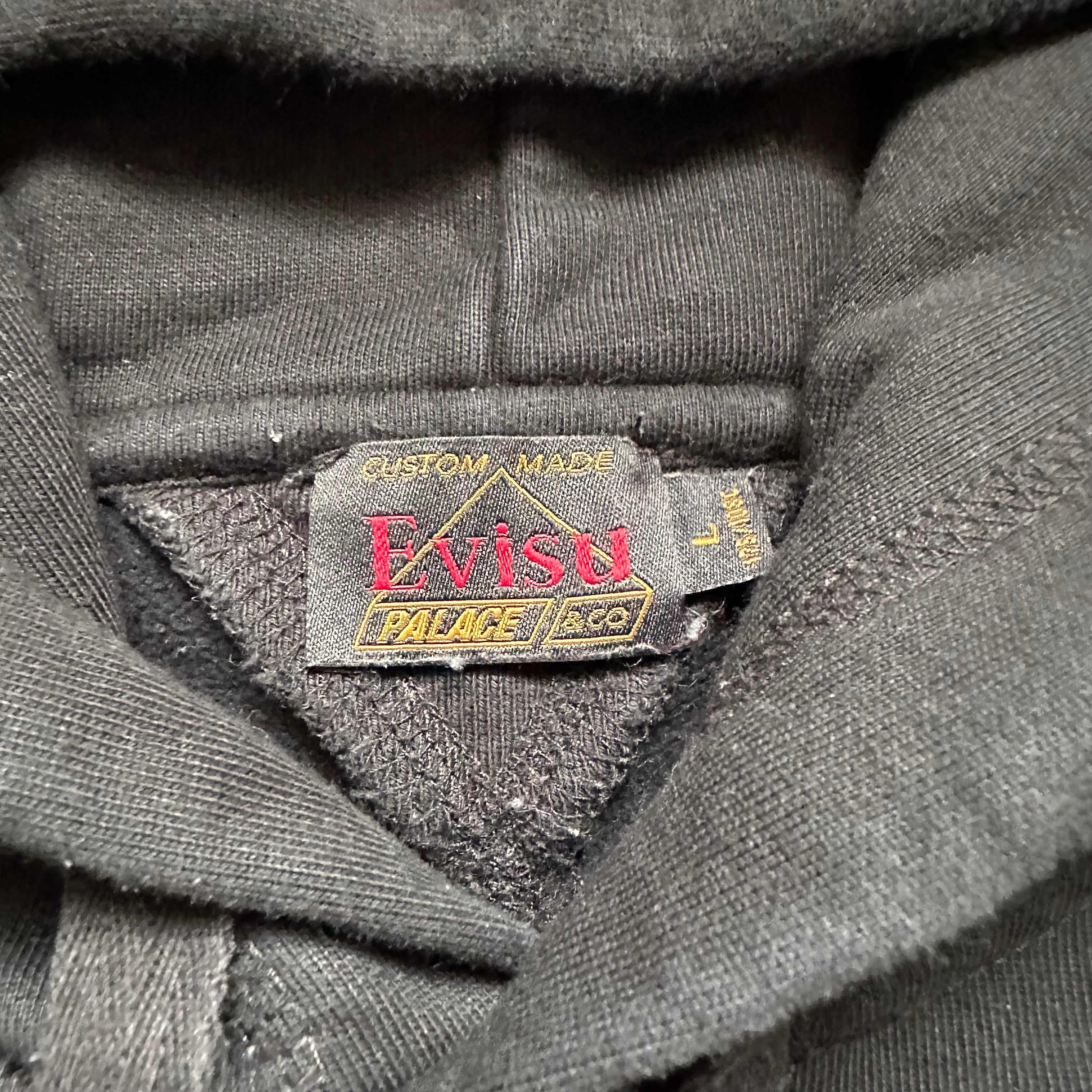 Sweatshirt Hoodie Evisu Palace Black SS20