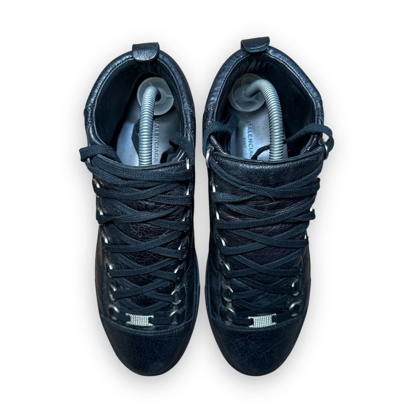 EU41 - US8 - UK7 • Balanciaga Arena High Leather Black