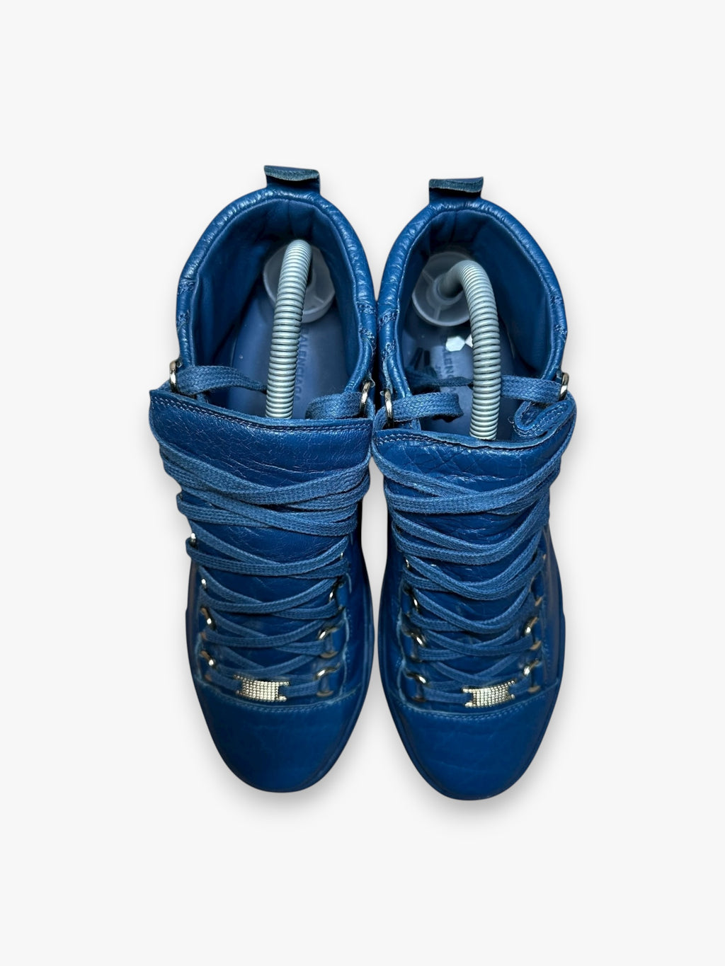 Balenciaga Arena High Leather Deep Blue