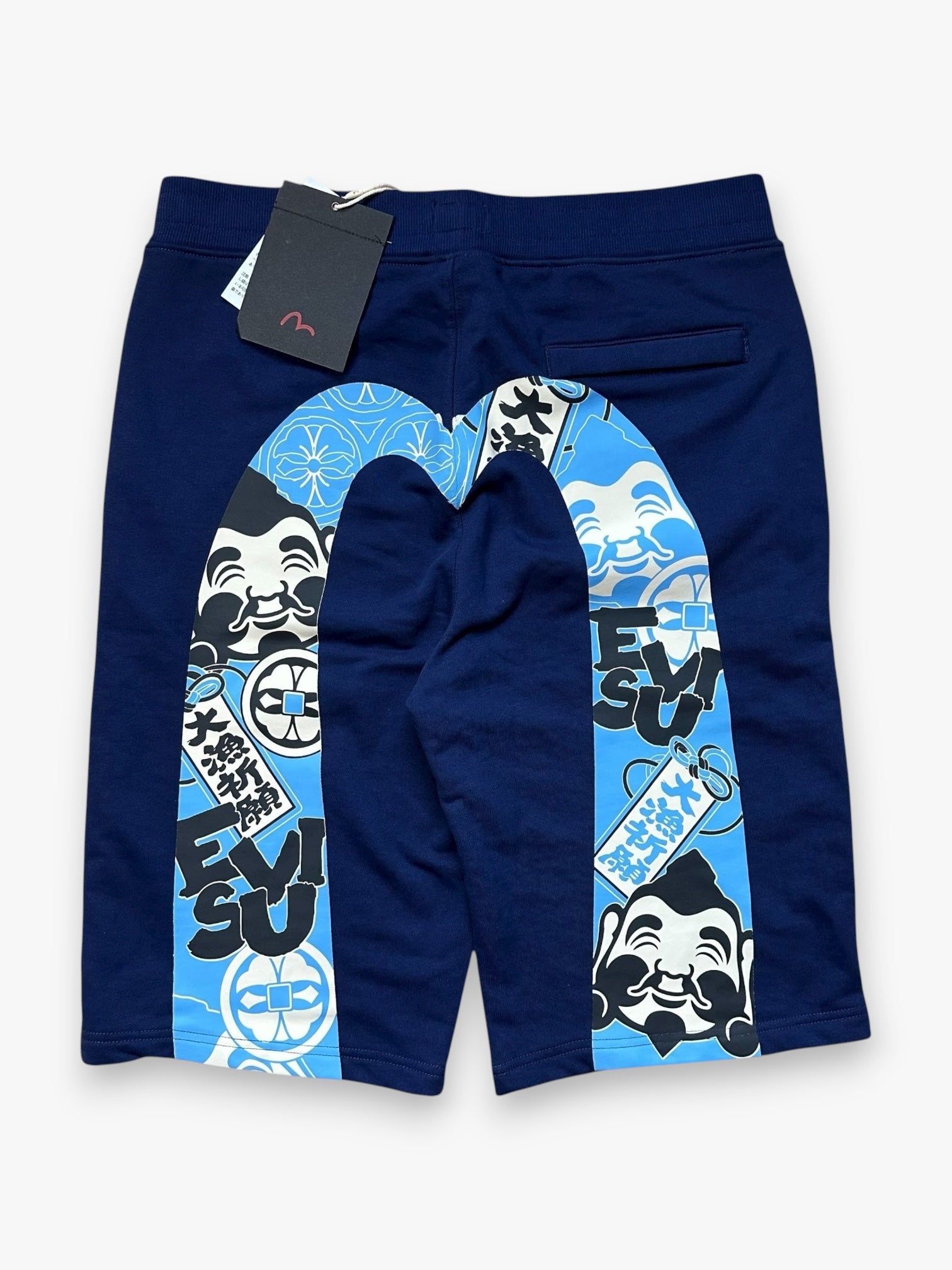 Short Evisu Daicock Blue