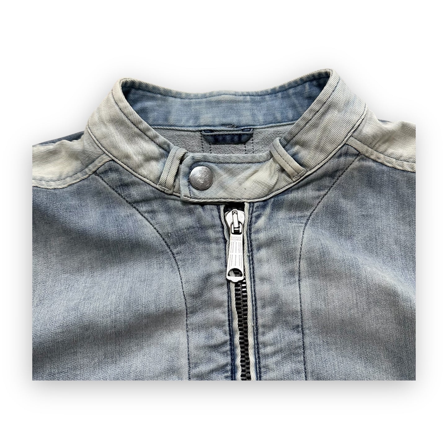 Jacket Diesel Denim Pattern Light Blue vintage (L)