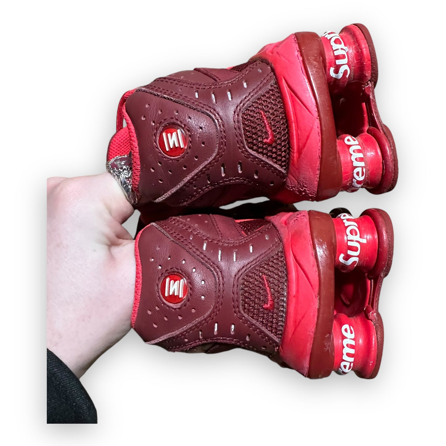 EU40 - US7 - UK6 • Shox Ride 2 Supreme Red