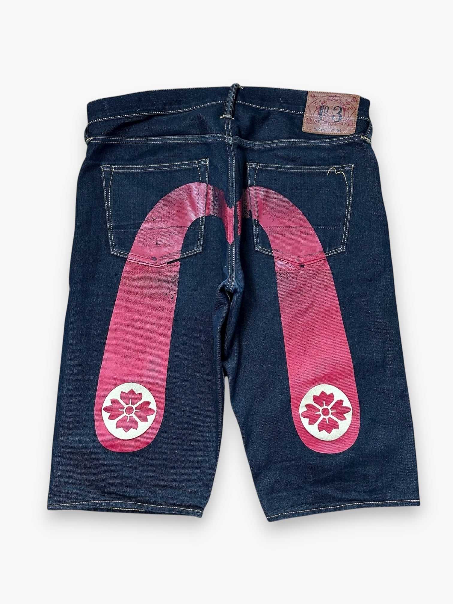 Jort Evisu Daicock Red Embroidery Lot 2000